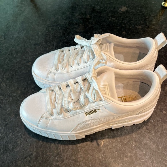 White Puma Sneakers - Picture 5 of 8